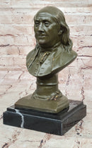 Benjamin Franklin Bronze Bust – Founding Father