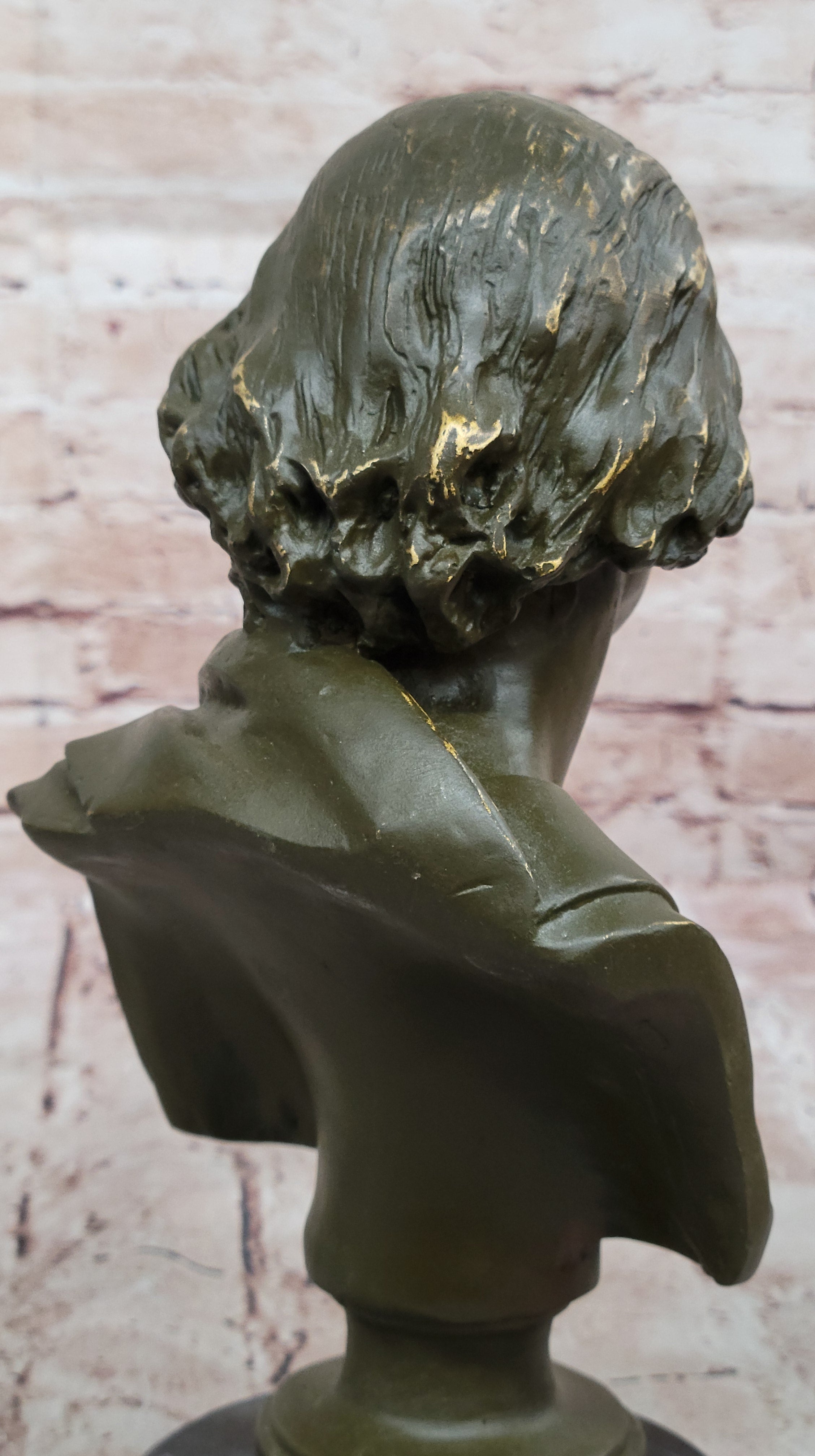 Bronze Bust of George Washington on Marble Base