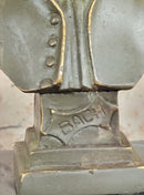 Johann Sebastian Bach Bronze Sculpture on Marble Base