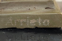 Johann Sebastian Bach Bronze Sculpture on Marble Base
