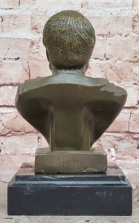Aristotle Bronze Bust - Ancient Greek Philosopher Art