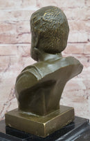 Aristotle Bronze Bust - Ancient Greek Philosopher Art