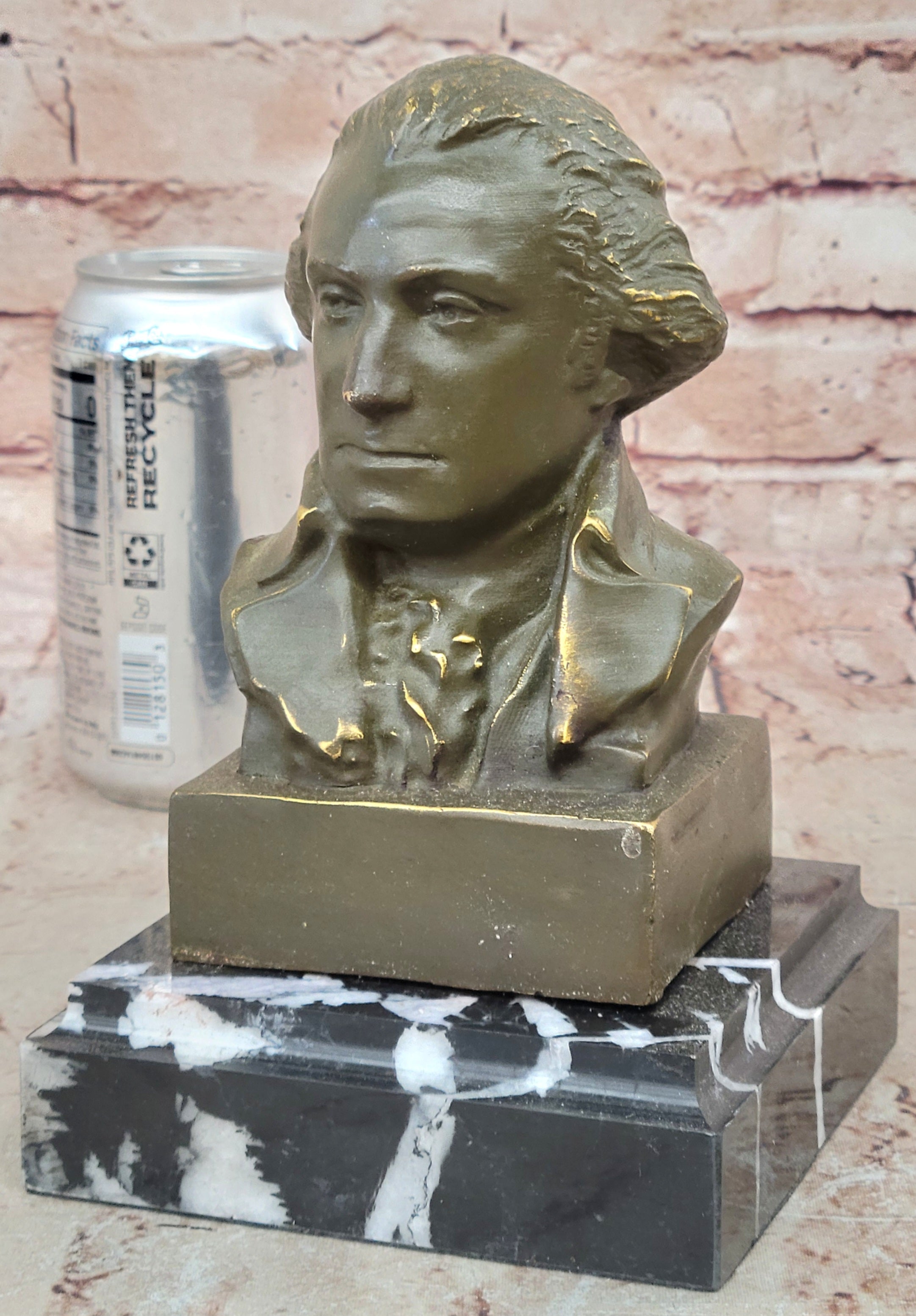 George Washington Bronze Bust - American Revolutionary Art