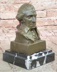 George Washington Bronze Bust - American Revolutionary Art