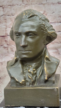 George Washington Bronze Bust - American Revolutionary Art