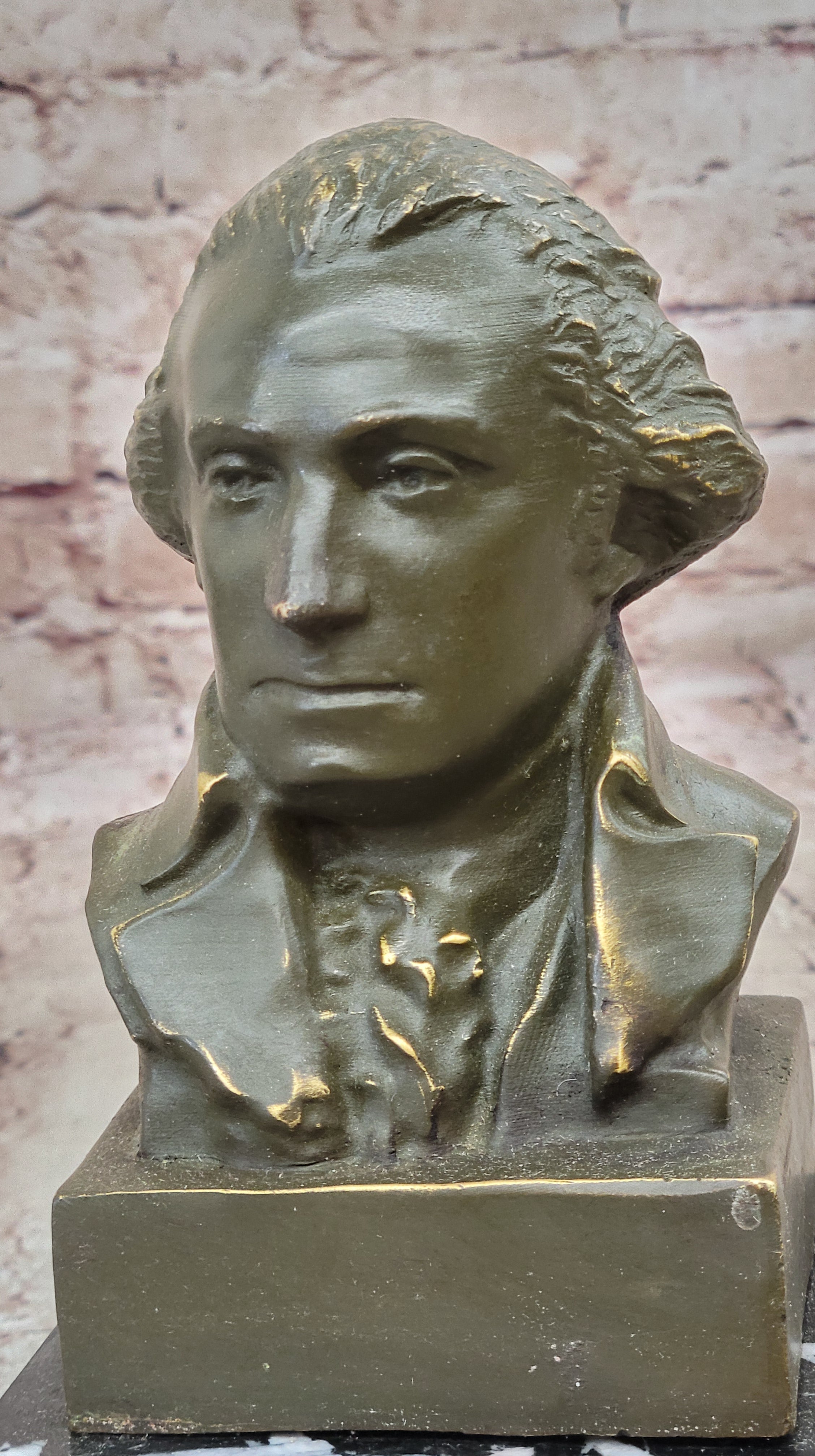 George Washington Bronze Bust - American Revolutionary Art
