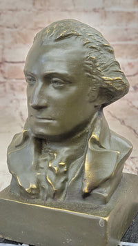 George Washington Bronze Bust - American Revolutionary Art
