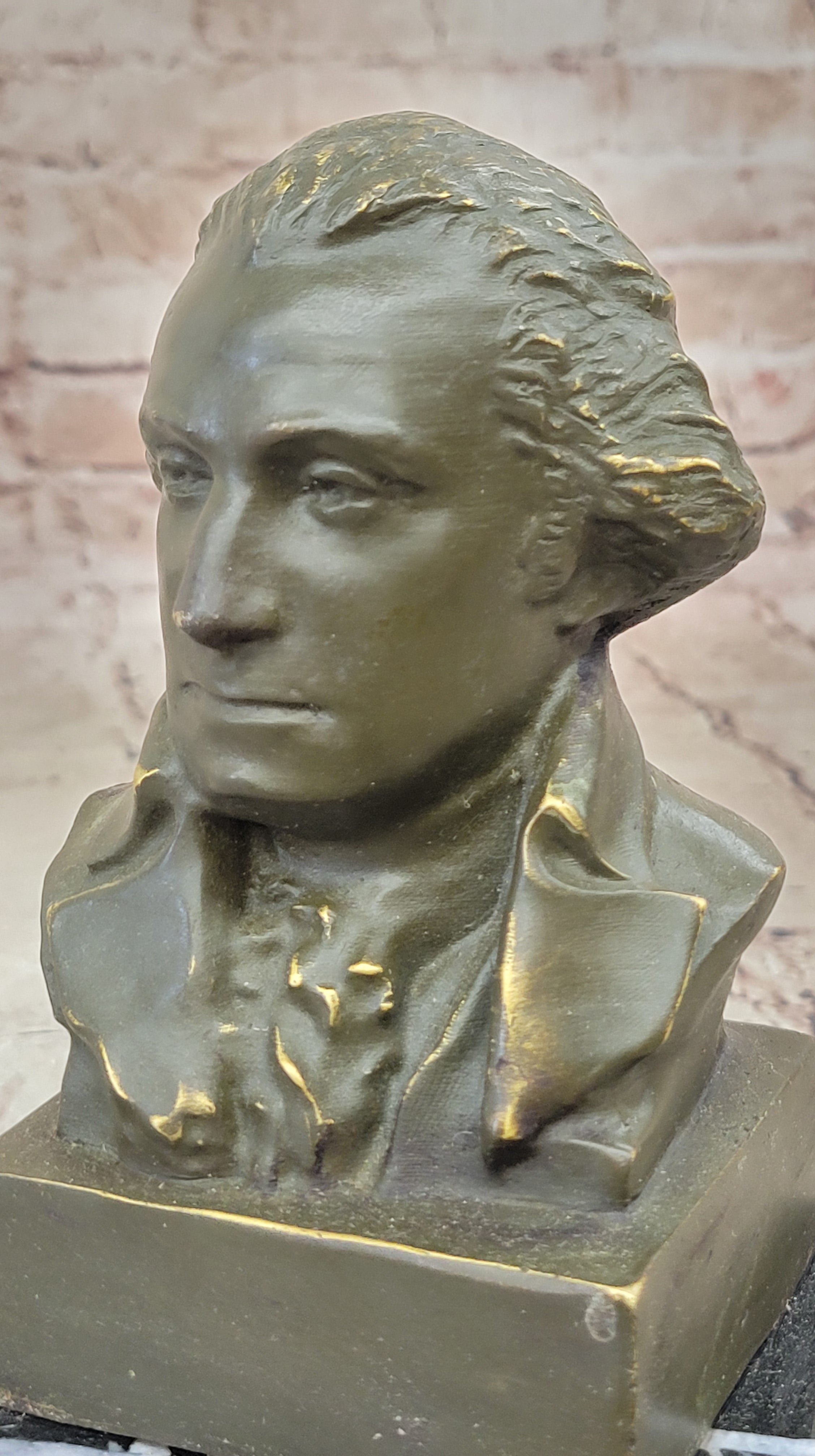 George Washington Bronze Bust - American Revolutionary Art
