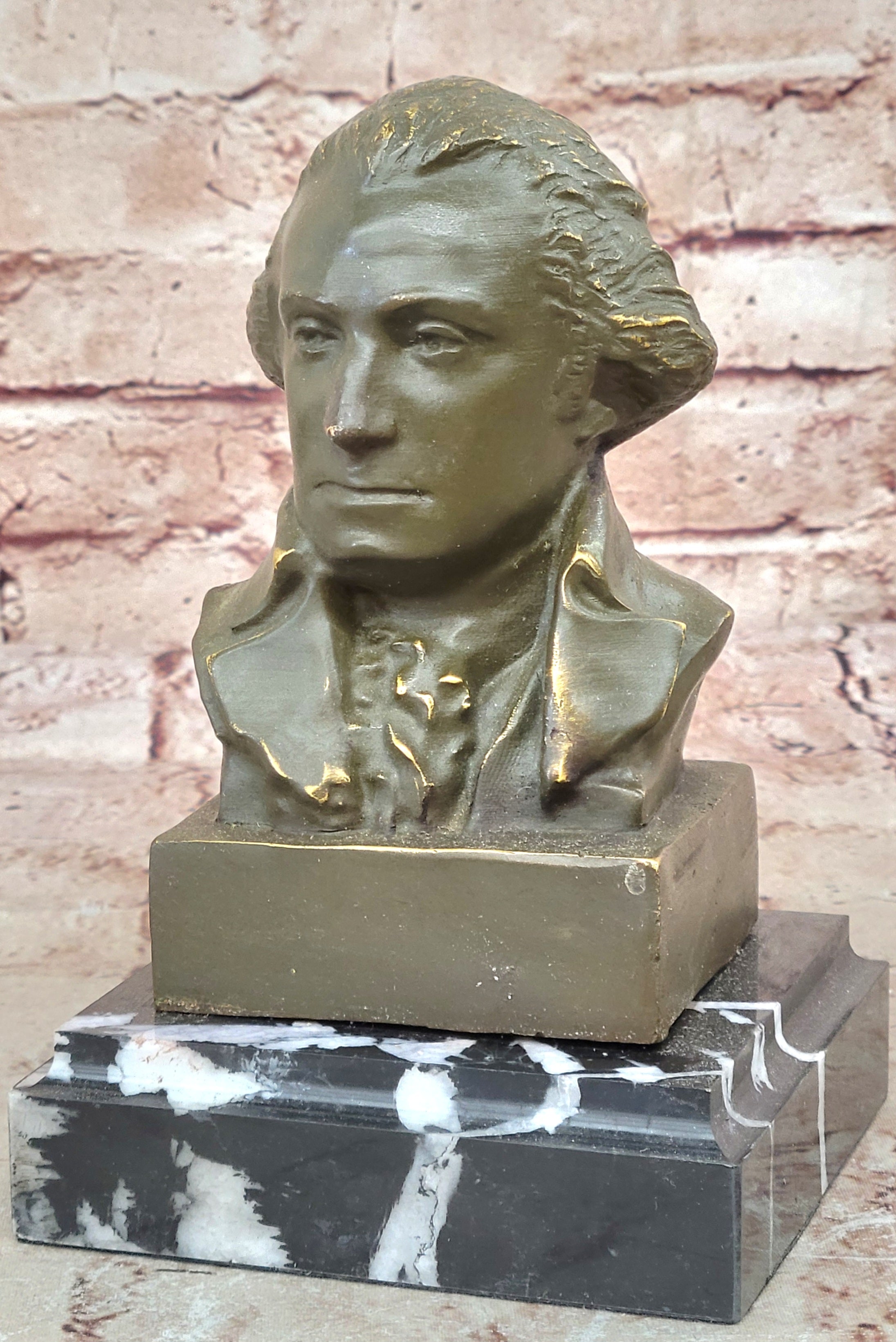 George Washington Bronze Bust - American Revolutionary Art