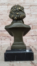 Ludwig van Beethoven Bronze Bust - Classical Composer Art