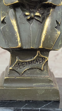 Ludwig van Beethoven Bronze Bust - Classical Composer Art