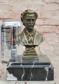 Frédéric Chopin Bronze Bust - Romantic Composer Art