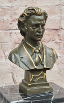 Frédéric Chopin Bronze Bust - Romantic Composer Art