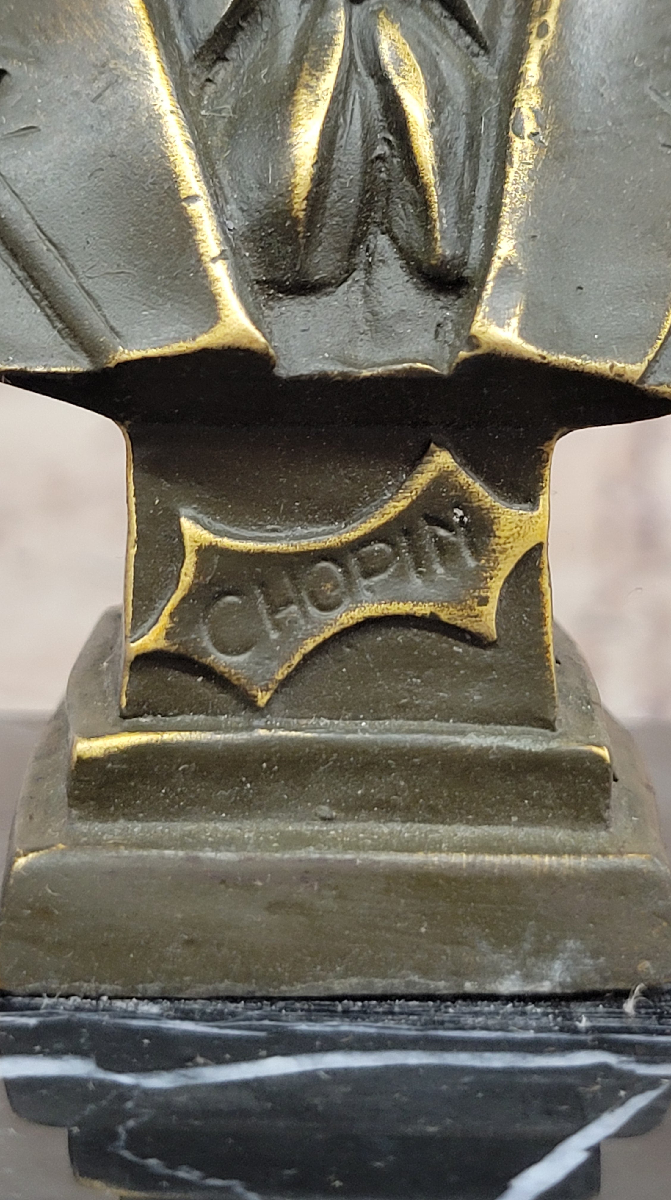 Frédéric Chopin Bronze Bust - Romantic Composer Art