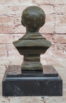 Johann Strauss Bronze Composer Bust on Marble Base