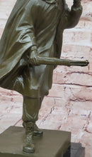 Bronze WWII Radio Operator Soldier – Military Tribute