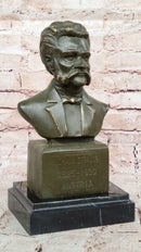 Bronze Bust of Johann Strauss – Austrian Composer
