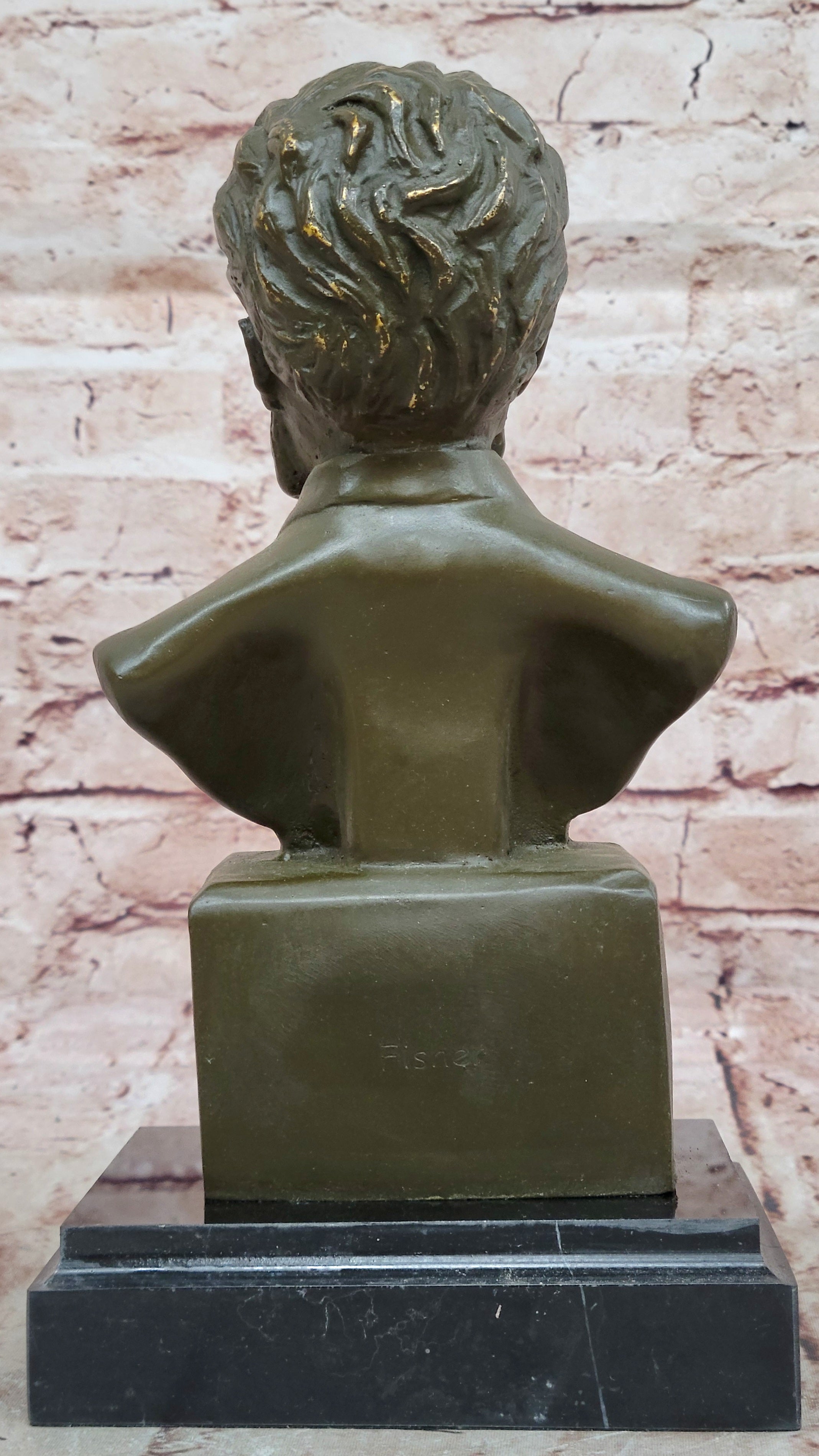 Bronze Bust of Johann Strauss – Austrian Composer