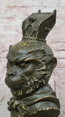 Bronze Sun Wukong Bust – Monkey King Chinese Deity