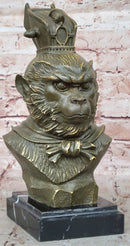 Bronze Sun Wukong Bust – Monkey King Chinese Deity