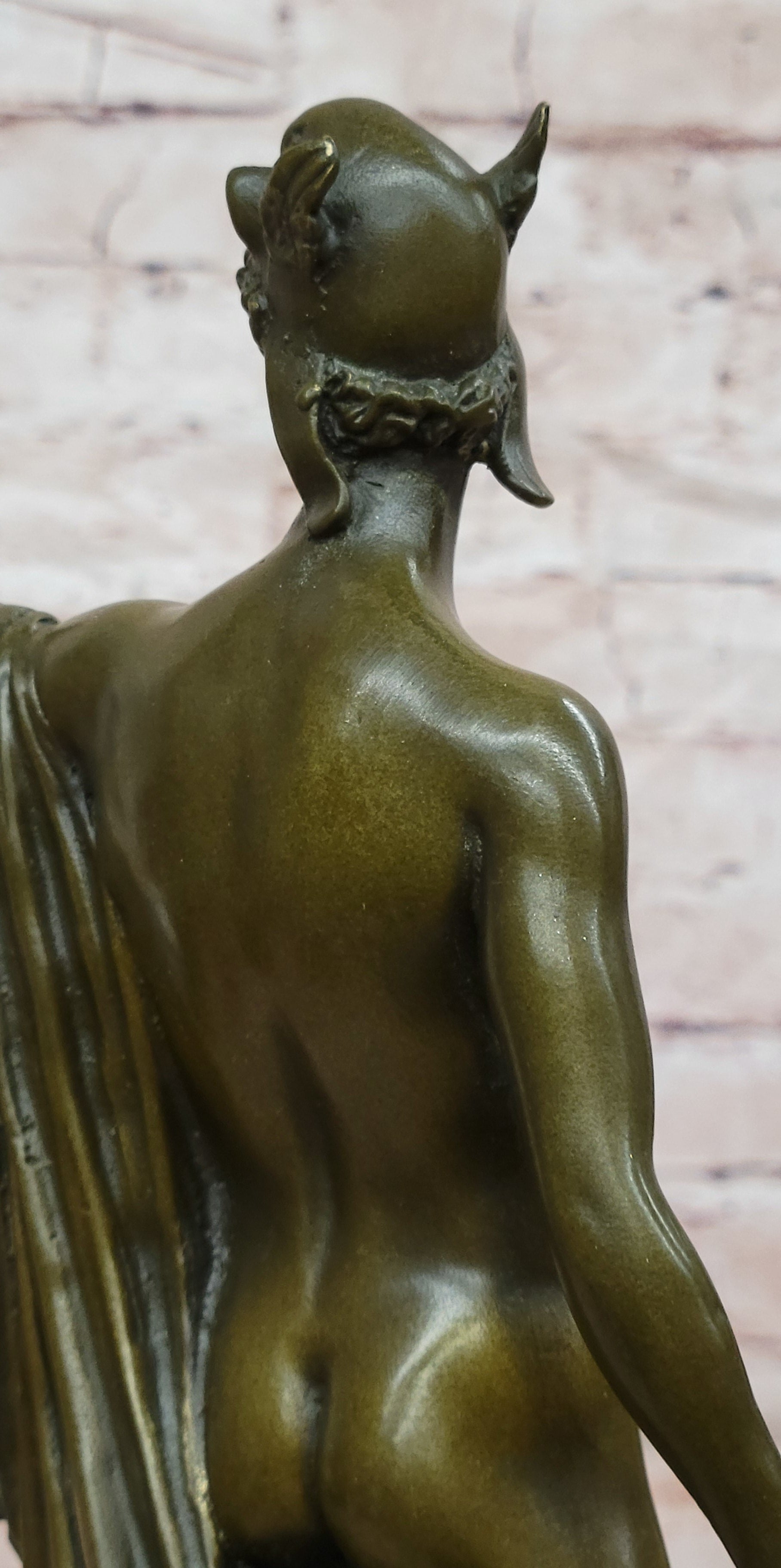 Perseus Holding the Head of Medusa, Bronze Sculpture Hot Cast Signed Cellini