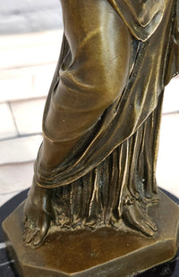 Fortune Fortuna Greek Goddess Hot Cast Original Bronze Sculpture By jean Patoue