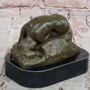 Bronze La Danaide Rodin Classical Nude Sculpture
