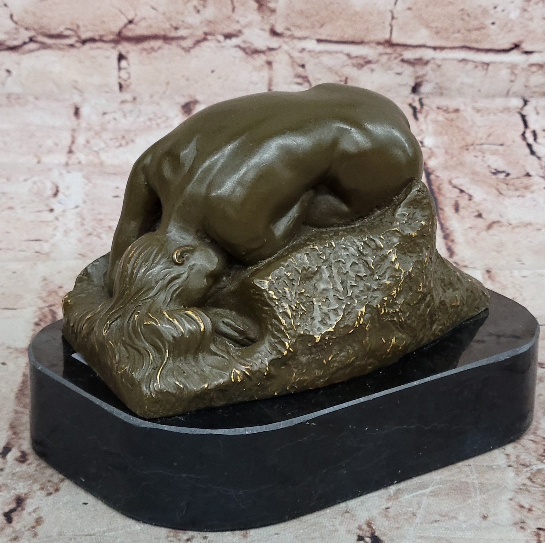 Bronze La Danaide Rodin Classical Nude Sculpture