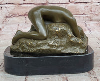 Bronze La Danaide Rodin Classical Nude Sculpture
