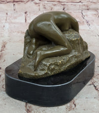 Bronze La Danaide Rodin Classical Nude Sculpture