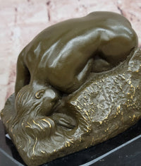 Bronze La Danaide Rodin Classical Nude Sculpture