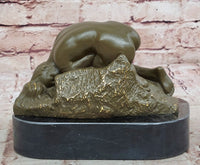 Bronze La Danaide Rodin Classical Nude Sculpture
