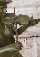 Cowgirl Violinist Bronze Sculpture – Western Music