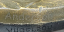 Rock and Roll Girl Guitarist Bronze Sculpture on Base