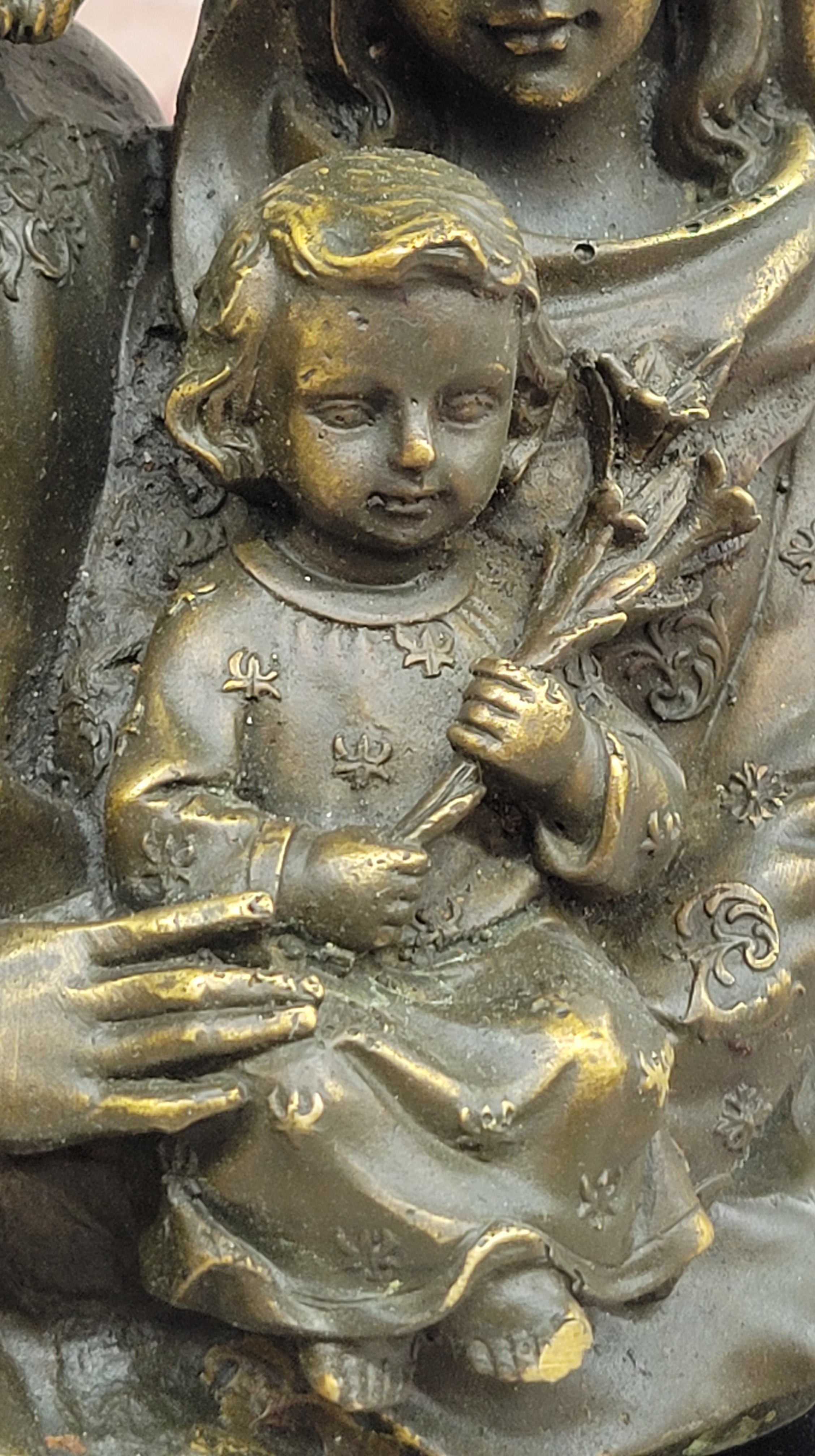 Holy Family Bronze – Jesus, Mary & Joseph Sculpture