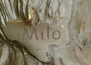 Sitting Retriever Bronze - Golden Retriever Labrador Art