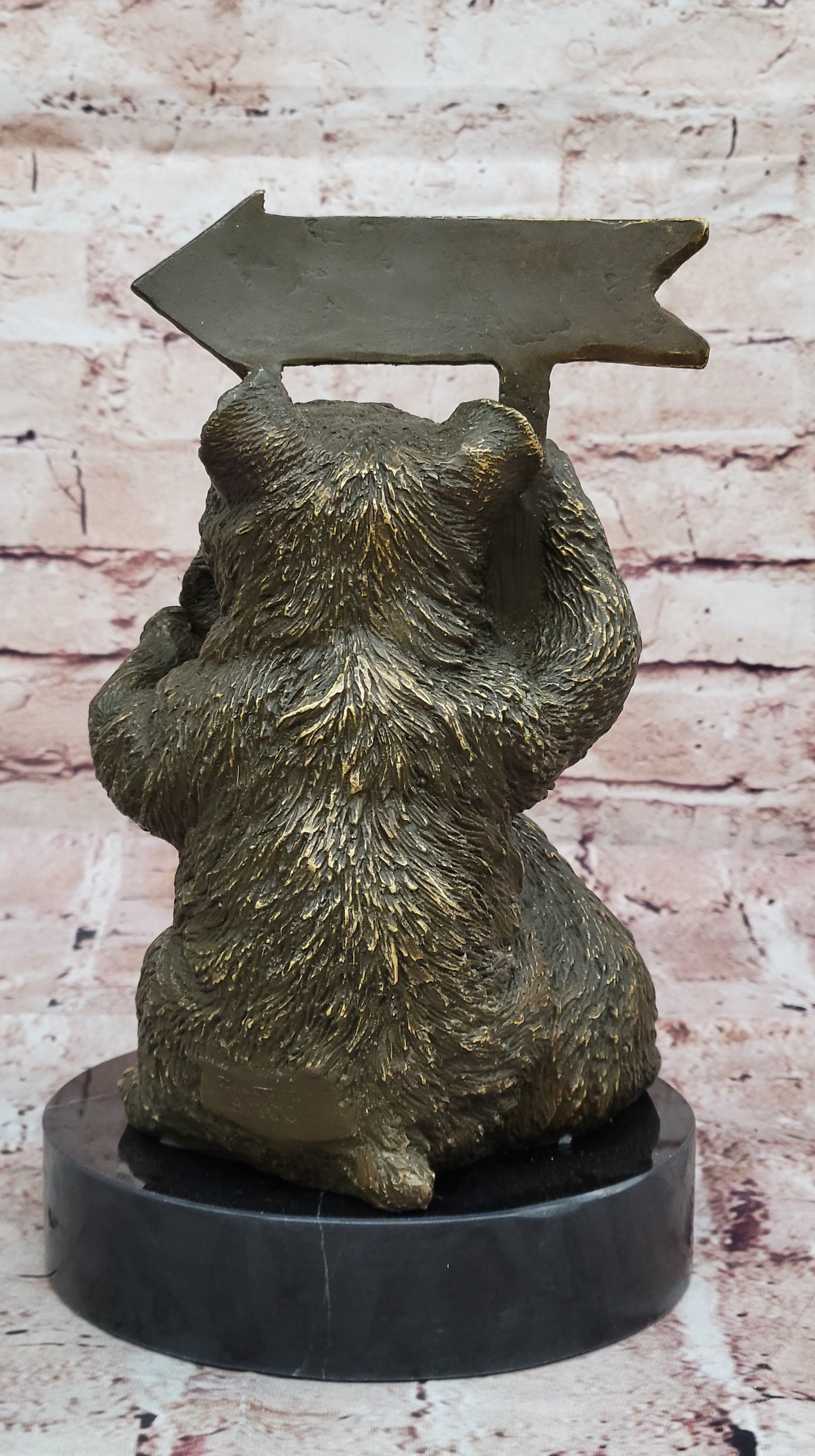 Bear Cub Welcome – Bronze Finish