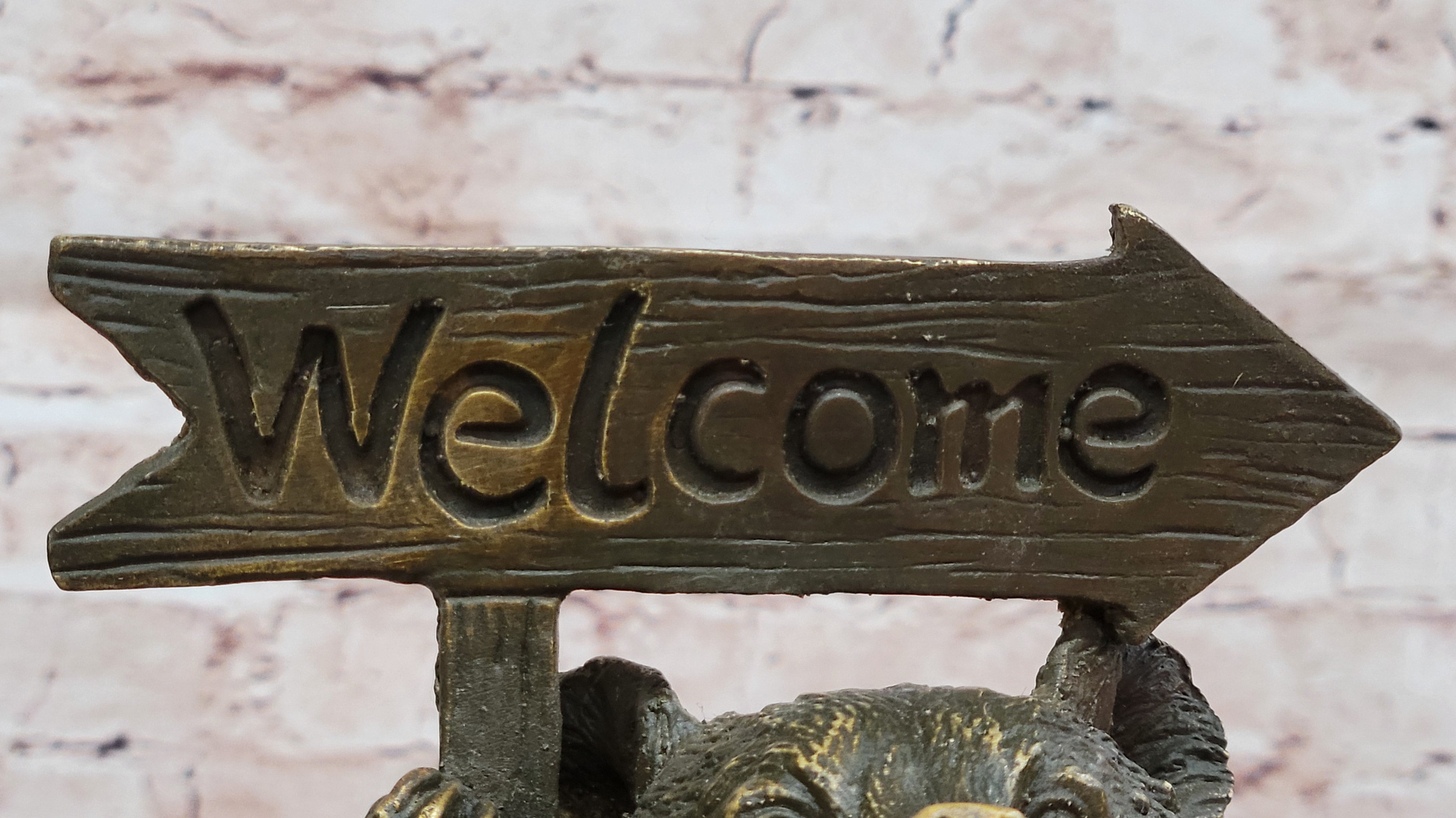 Bear Cub Welcome – Bronze Finish