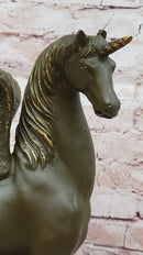 Bronze Pegasus Unicorn – Mythical Winged Horse