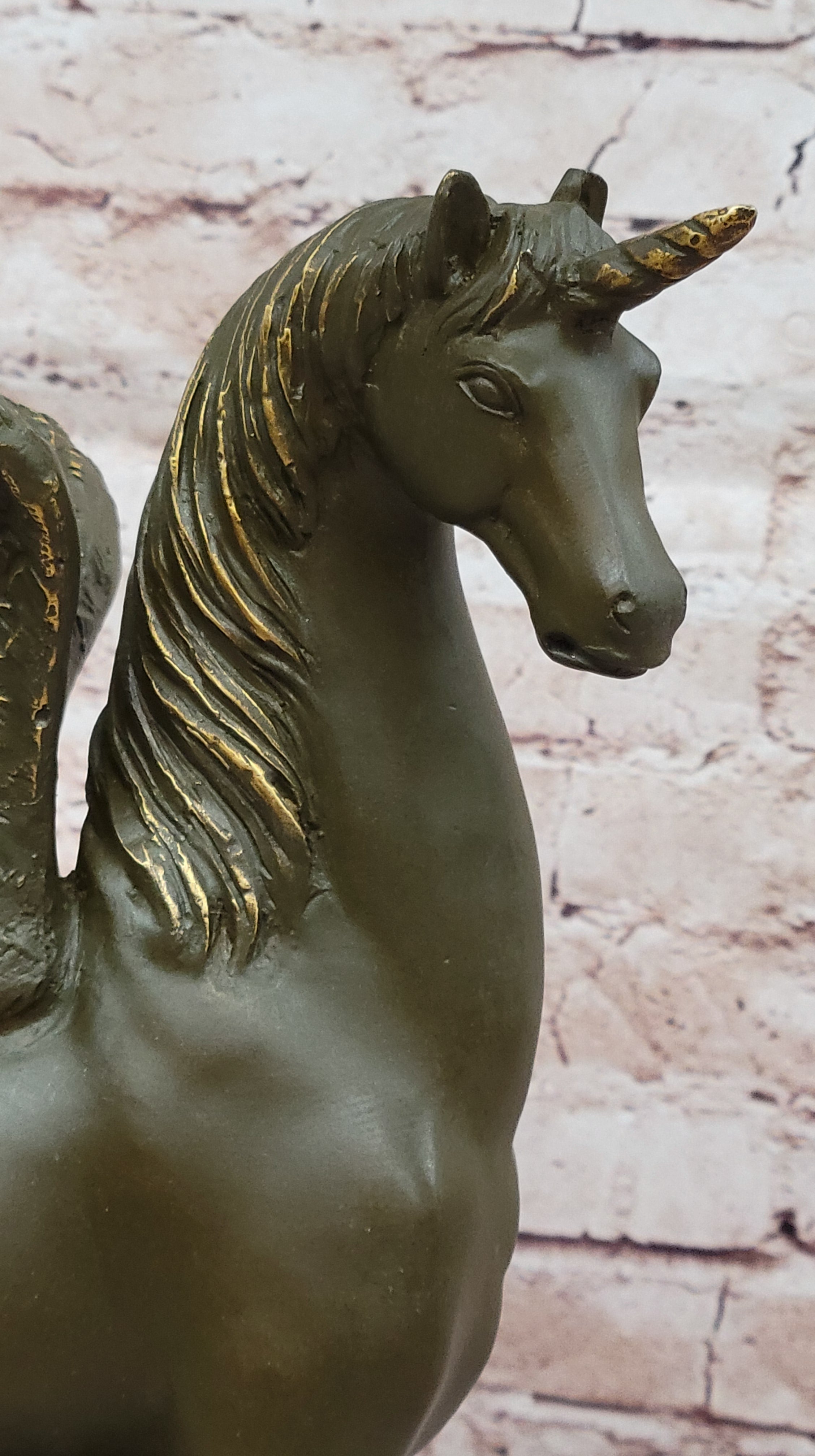 Bronze Pegasus Unicorn – Mythical Winged Horse