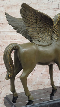 Bronze Pegasus Unicorn – Mythical Winged Horse