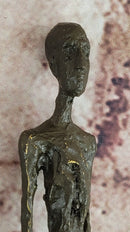 Walking Man Bronze Sculpture – Giacometti Style Art