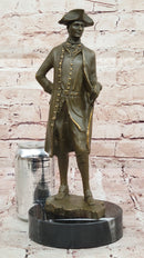 Colonial Gentleman Bronze Sculpture – Historical American