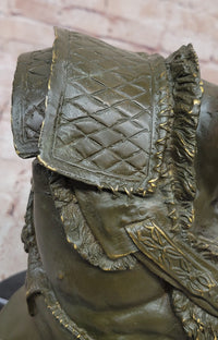Bronze Kratos God of War Bust - Gaming Sculpture