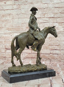 Bronze Cowboy on Horse – Western Americana Art