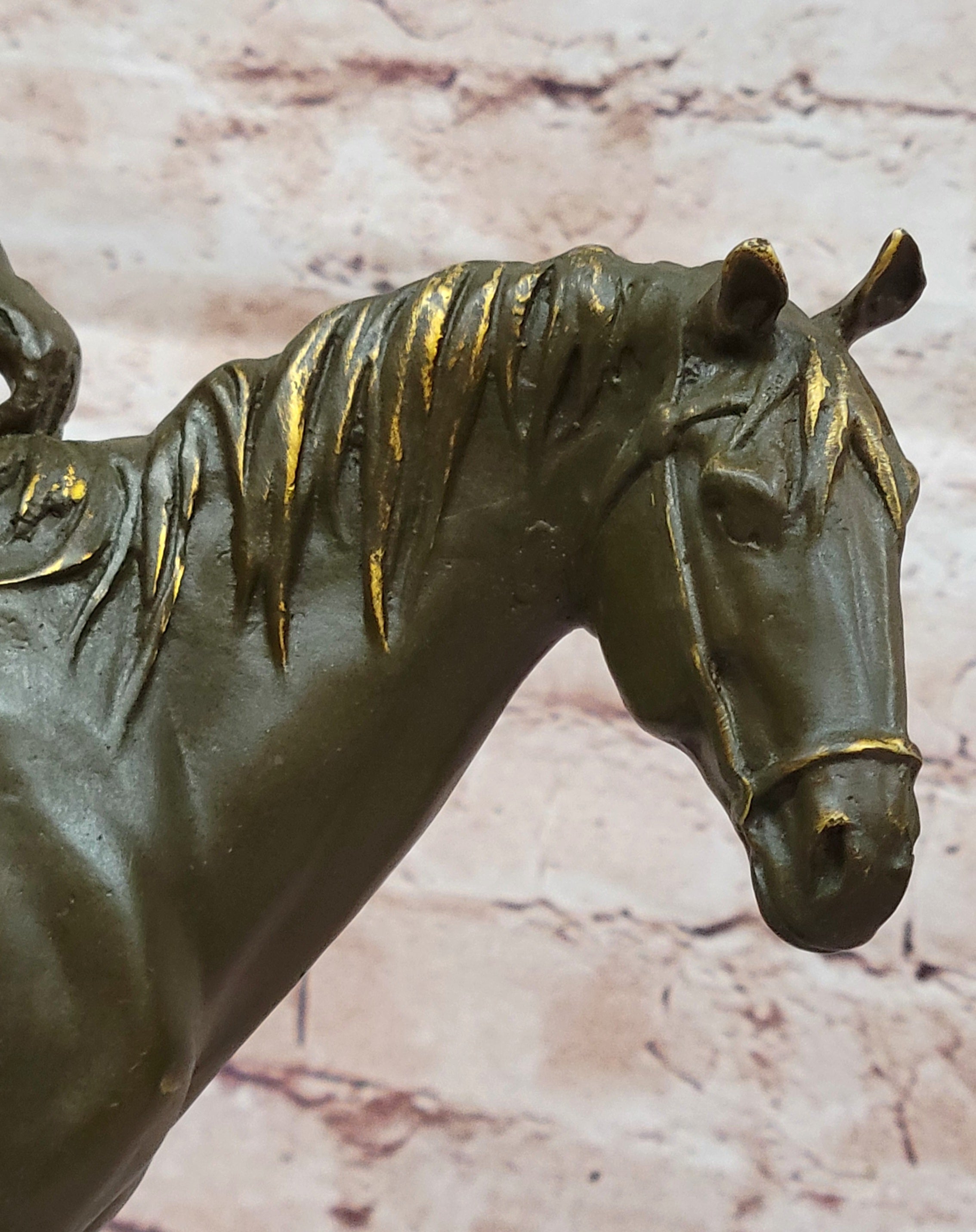 Bronze Cowboy on Horse – Western Americana Art