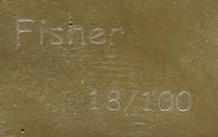 Wolfgang Amadeus Mozart Bronze Bust on Marble Base