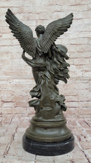 Bronze Eros & Psyche with Wings