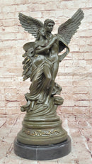 Bronze Eros & Psyche with Wings