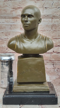 Bronze Bust of Kobe Bryant on Marble Base Limited Edition